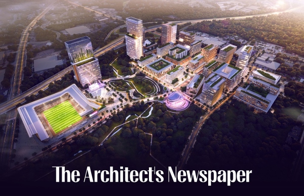 The Architect's Newspaper reports on 10 Design's masterplan for Raleigh